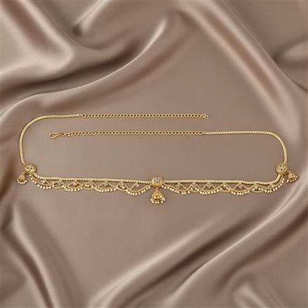 Antique Moti Belt With Gold Plating