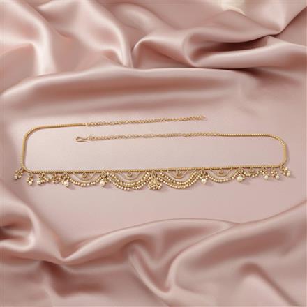 Antique Moti Belt With Gold Plating