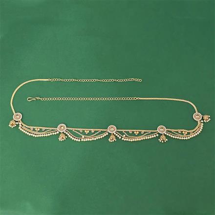 Antique Moti Belt With Gold Plating