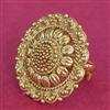 Antique Adjustable Ring With Gold Plating