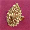Antique Adjustable Ring With Gold Plating
