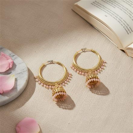 Antique Jhumki With Gold Plating