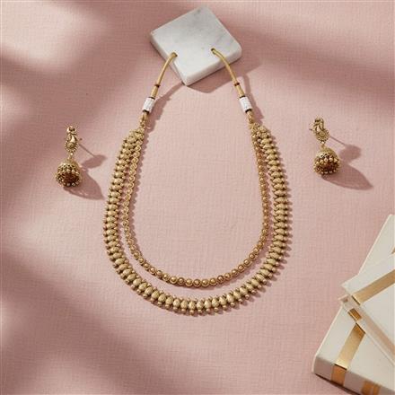 Antique Classic Necklace With Gold Plating