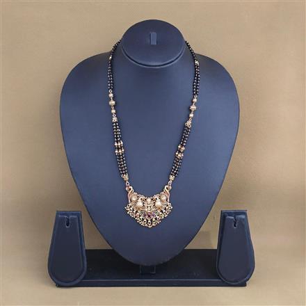 Antique Temple Mangalsutra With Gold Plating