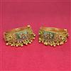 Antique Openable Bangles With Matte Gold Plating