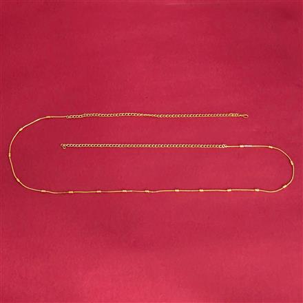 Antique Plain Gold Belt With Gold Plating