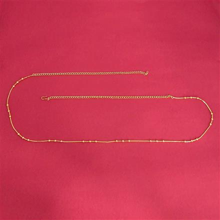 Antique Plain Gold Belt With Gold Plating