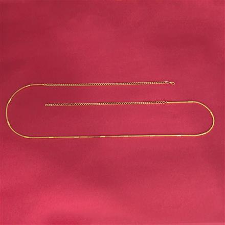 Antique Plain Gold Belt With Gold Plating