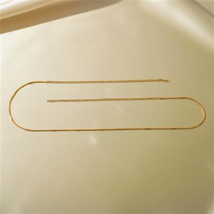 Antique Plain Gold Belt With Gold Plating