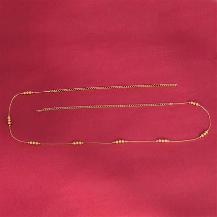 Antique Plain Gold Belt With Gold Plating
