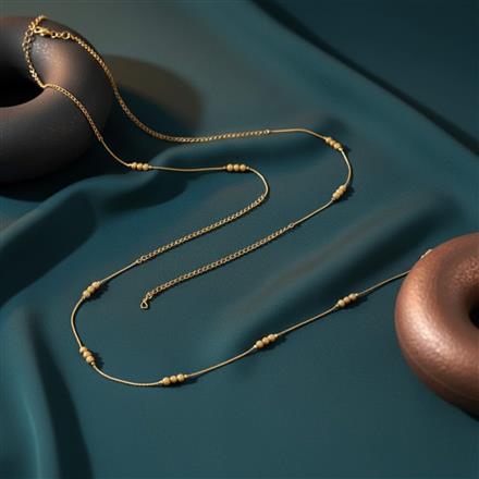 Antique Plain Gold Belt With Gold Plating