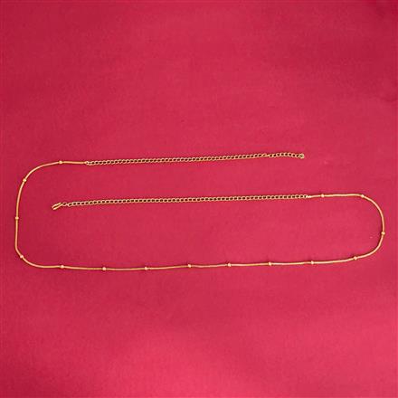 Antique Plain Gold Belt With Gold Plating
