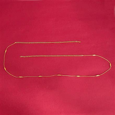 Antique Plain Gold Belt With Gold Plating