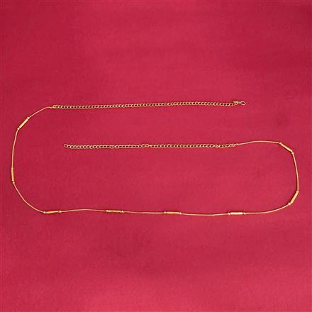 Antique Plain Gold Belt With Gold Plating