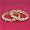 Antique Moti Bangles With Gold Plating