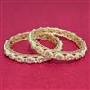 Antique Moti Bangles With Gold Plating