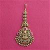 Antique Temple Tikka With Gold Plating