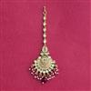 Antique Meenakari Tikka With Gold Plating
