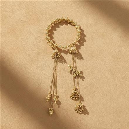 Antique Adjustable Bracelet With Gold Plating