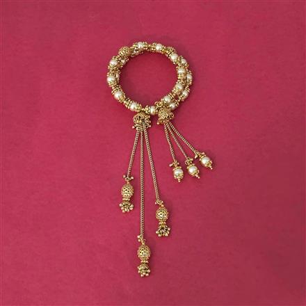 Antique Adjustable Bracelet With Gold Plating