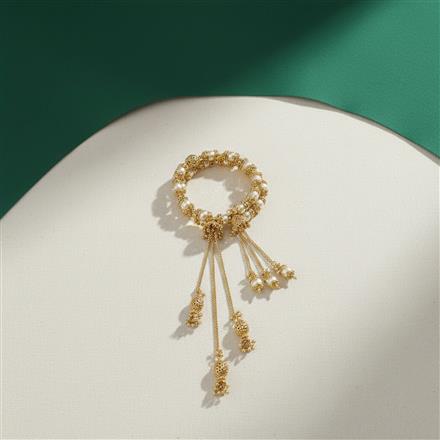 Antique Adjustable Bracelet With Gold Plating