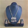 Antique Moti Pendant Set With Gold Plating