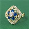 Antique Adjustable Ring With Carat Gold Plating