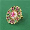 Antique Adjustable Ring With Gold Plating