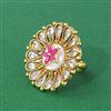 Antique Adjustable Ring With Gold Plating