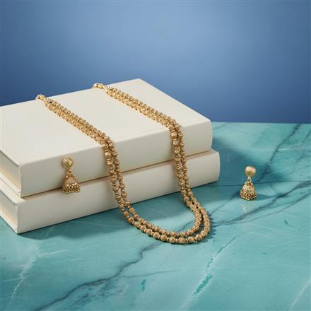 Antique Mala Necklace With Gold Plating