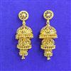 Antique Jhumki With Gold Plating