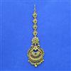 Antique Classic Tikka With Matte Gold Plating