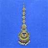 Antique Classic Tikka With Matte Gold Plating