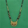 Antique Classic Mangalsutra With Matte Gold Plating