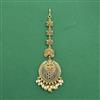 Antique Classic Tikka With Matte Gold Plating