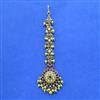 Antique Classic Tikka With Matte Gold Plating