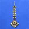 Antique Classic Tikka With Matte Gold Plating