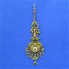 Antique Classic Tikka With Matte Gold Plating