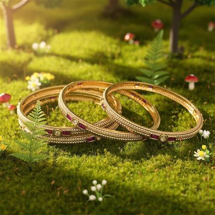 Antique Classic Bangles With Gold Plating
