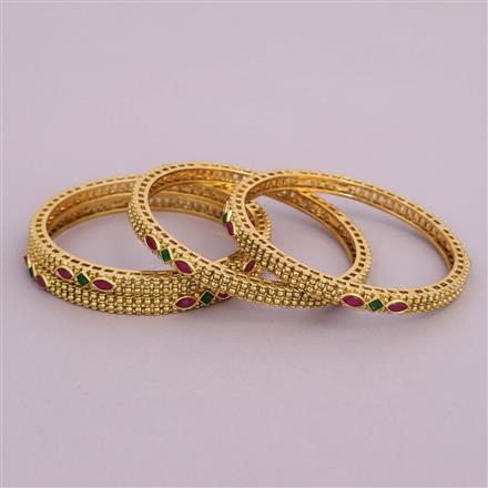 Antique Classic Bangles With Gold Plating