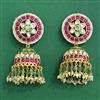 Antique Jhumki With Matte Gold Plating
