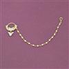 Antique Moti Nose Ring With Gold Plating