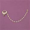 Antique Moti Nose Ring With Gold Plating