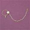 Antique Moti Nose Ring With Gold Plating
