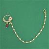 Antique Moti Nose Ring With Gold Plating