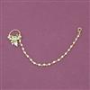 Antique Moti Nose Ring With Gold Plating
