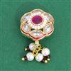 Antique Moti Nose Ring With Gold Plating