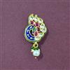 Antique Moti Nose Ring With Gold Plating