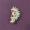 Antique Moti Nose Ring With Gold Plating