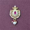 Antique Moti Nose Ring With Gold Plating